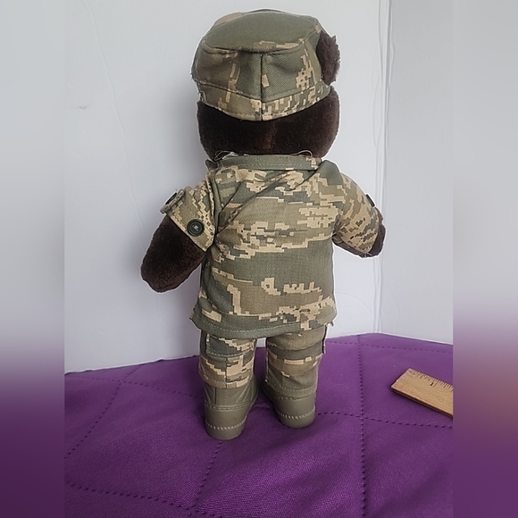 US Air Force 11” Bear Forces of America Plush Bear Camo - Picture 3 of 7